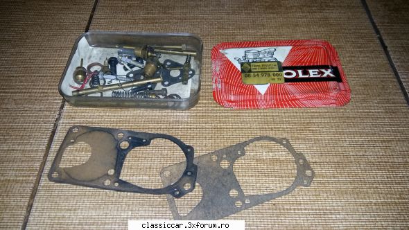 Bazar - piese diverse de vanzare - Kit reparatie carburator Solex - nu stiu - Vanzari  piese si accesorii