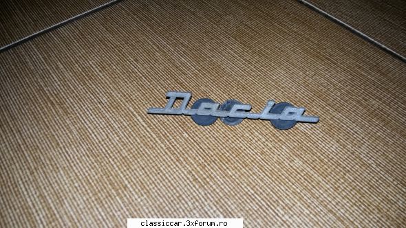 Bazar - piese diverse de vanzare - Emblema bord Dacia - 30 lei - Vanzari  piese si accesorii