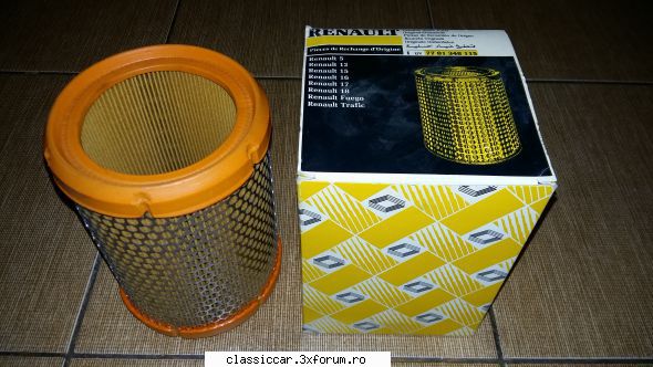 Bazar - piese diverse de vanzare - Filtru de aer Renault 5, 12, 15, 16, 17, 18 - Vanzari  piese si accesorii