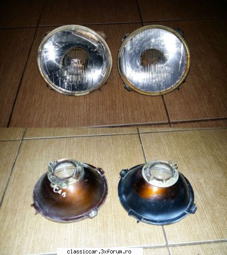 Bazar - piese diverse de vanzare - Faruri Cibie Dacia 1100, Renault 10, Renault - Vanzari  piese si accesorii