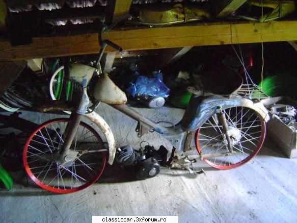 Berva Moped - 1960 - Inca un proiect imprastiat de vreo 10 ani prin - Reconditionari si Restaurari