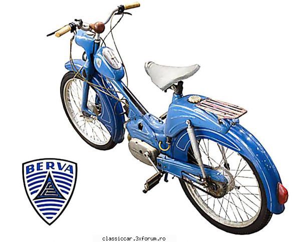 Berva Moped - 1960 - Mai sunt lipsuri, dar ce se poate restaurez si o - Reconditionari si Restaurari