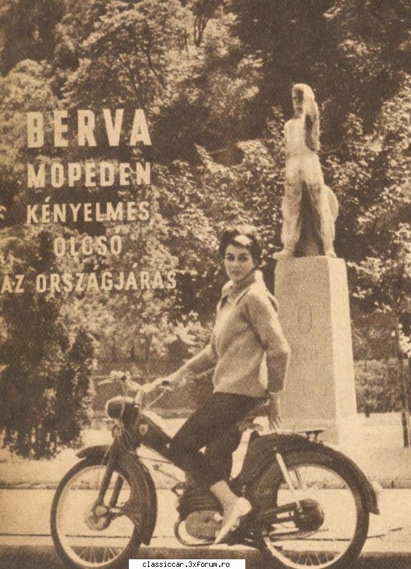 Berva Moped - 1960 - Misu de Cluj - Reconditionari si Restaurari