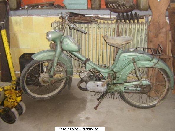Berva Moped - 1960 - Lovitura de ciocan verde - Reconditionari si Restaurari