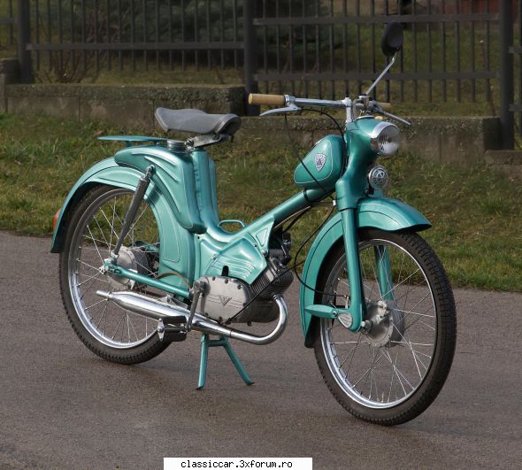 Berva Moped - 1960 - Verde metalizat - Reconditionari si Restaurari