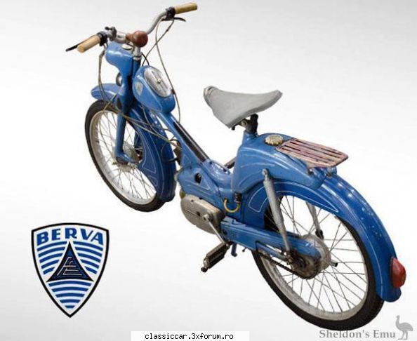 Berva Moped - 1960 - Misu de Cluj - Reconditionari si Restaurari
