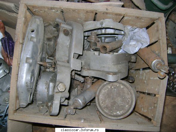 Berva Moped - 1960 - Inca un motor desfacut - Reconditionari si Restaurari