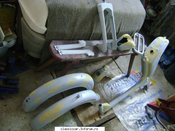 Berva Moped - 1960 - M-am reapucat! O pregatesc de vopsit! - Reconditionari si Restaurari