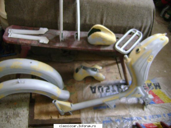 Berva Moped - 1960 - Chituiala si slefuiala, ca de obicei in luna - Reconditionari si Restaurari