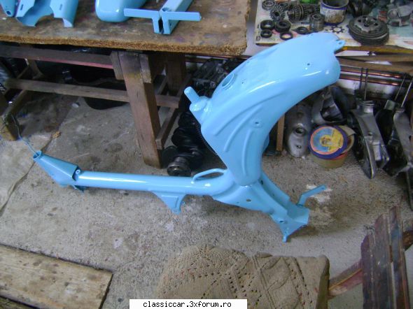 Berva Moped - 1960 - Sunt absolut incantat de culoare. La inceput - Reconditionari si Restaurari