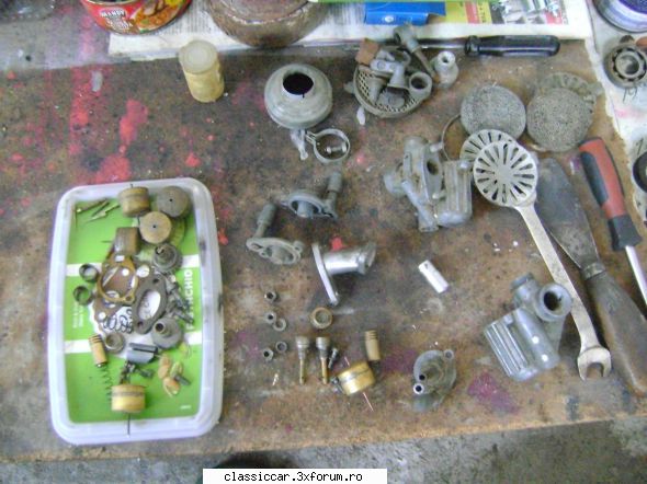 Berva Moped - 1960 - Ieri a fost ziua carburatorului, dintr-o cutie - Reconditionari si Restaurari