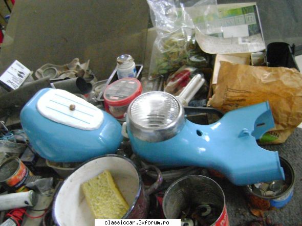 Berva Moped - 1960 - Misu de Cluj - Reconditionari si Restaurari