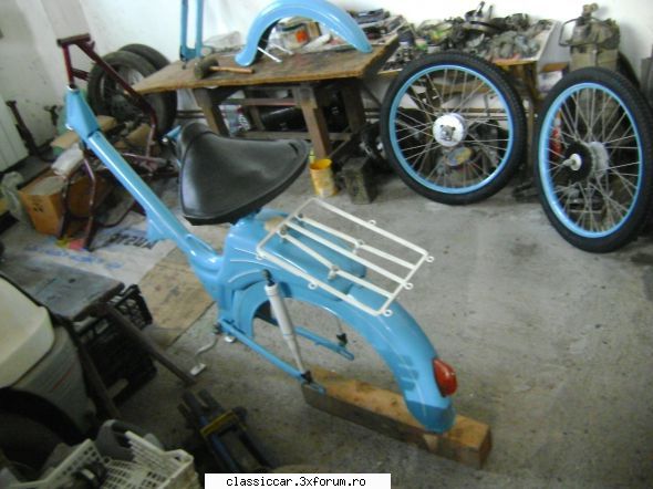Berva Moped - 1960 - Misu de Cluj - Reconditionari si Restaurari