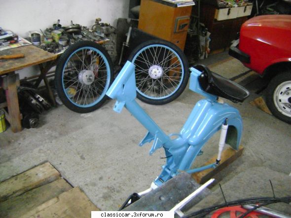 Berva Moped - 1960 - Pas cu pas, spre luminosul tel! - Reconditionari si Restaurari