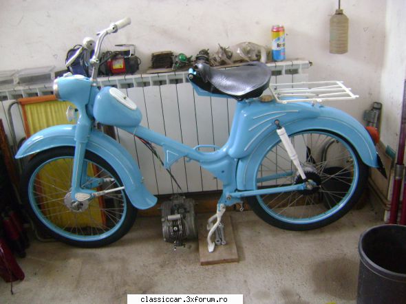 Berva Moped - 1960 - Tadaaa! E pe roti! - Reconditionari si Restaurari