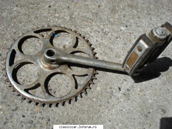 Biciclet� Ukraina 1975 - roata dintat� fat� inaint - Prezentare motociclete, motorete si biciclete de colectie