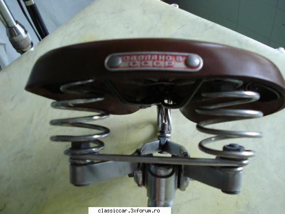 Biciclet� Ukraina 1975 - Azi am terminat de cur�ta - Prezentare motociclete, motorete si biciclete de colectie