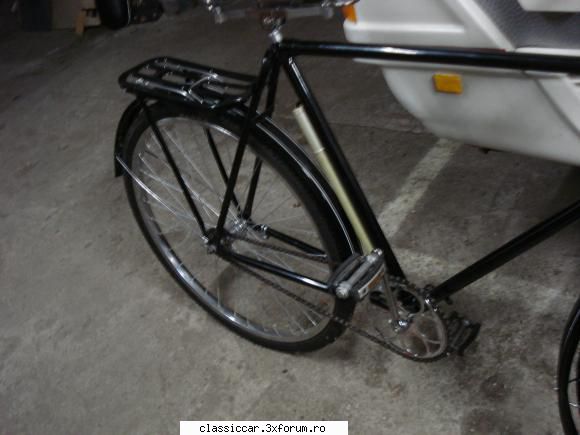 Biciclet� Ukraina 1975 - si potbagajul si-a reg�si - Prezentare motociclete, motorete si biciclete de colectie