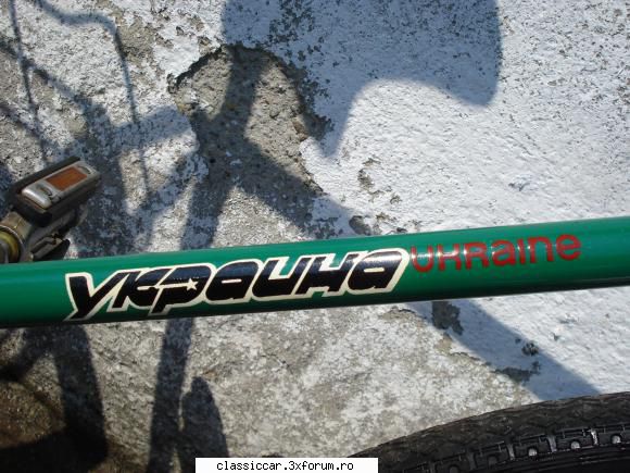 Biciclet� Ukraina 1987 - Am f�cut pozele promise - Prezentare motociclete, motorete si biciclete de colectie