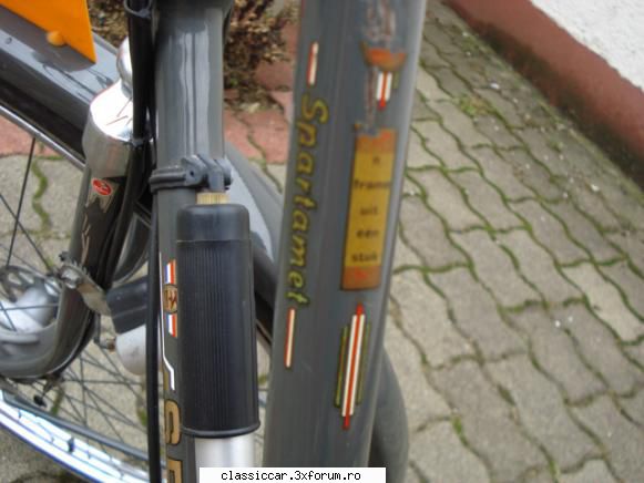 Biciclet� cu motor SACHS-SPARTA - inscriptii si ac - Prezentare motociclete, motorete si biciclete de colectie