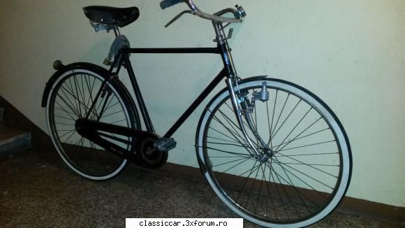 Bicicleta Bianchi 1951 - Furca nu este a ei - Prezentare motociclete, motorete si biciclete de colectie