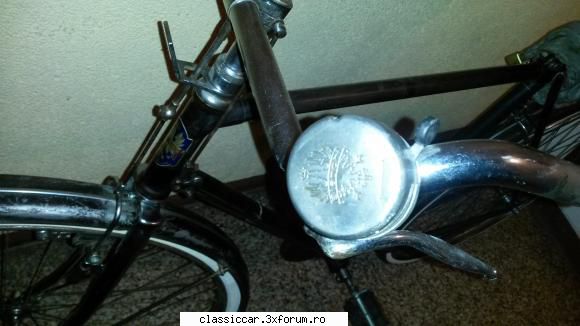 Bicicleta Bianchi 1951 - Soneria originala complet - Prezentare motociclete, motorete si biciclete de colectie