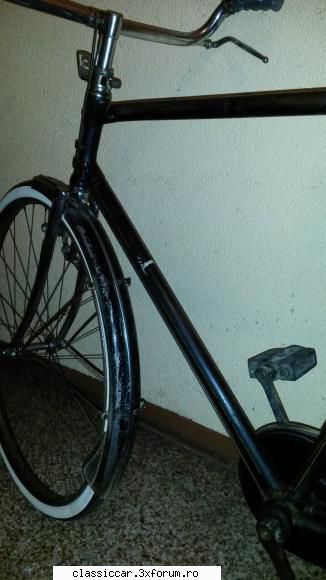 Bicicleta Bianchi 1951 - Sistemul de frinare - Prezentare motociclete, motorete si biciclete de colectie