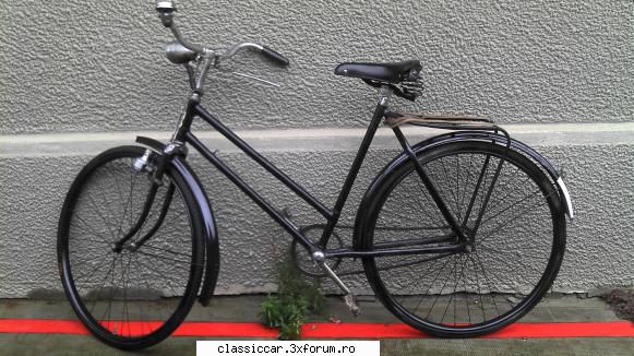 Bicicleta Carpati - Restaurare terminata - Prezentare motociclete, motorete si biciclete de colectie