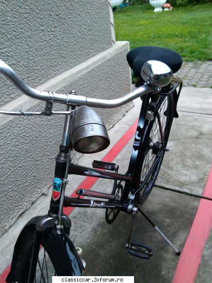 Bicicleta Carpati - I-am vopsit si detaliile ( - Prezentare motociclete, motorete si biciclete de colectie