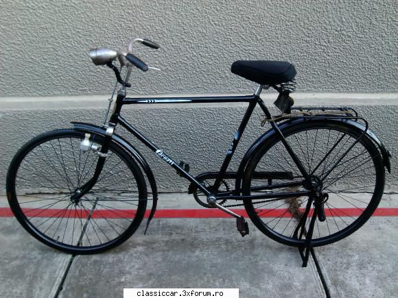 Bicicleta Carpati - Am "recarosat" bicicleta, am - Prezentare motociclete, motorete si biciclete de colectie