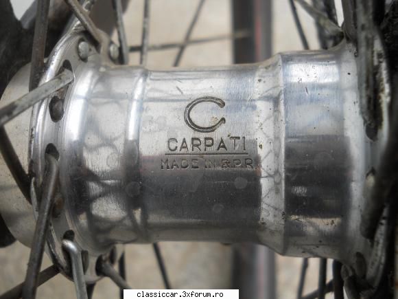 Bicicleta Carpati 1962 - CARPATI - Prezentare motociclete, motorete si biciclete de colectie