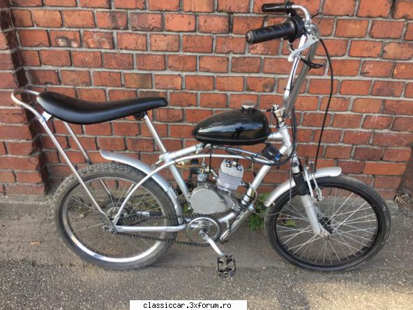 Bicicleta Pegas MDE Super Kent, cu motor - Misu de Cluj - Prezentare motociclete, motorete si biciclete de colectie