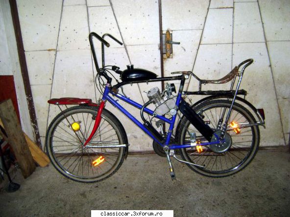 Bicicleta Pegas MDE Super Kent, cu motor - Misu de Cluj - Prezentare motociclete, motorete si biciclete de colectie