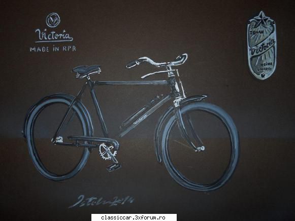 Bicicleta Victoria romaneasca - Era timpul sa-i de - Prezentare motociclete, motorete si biciclete de colectie