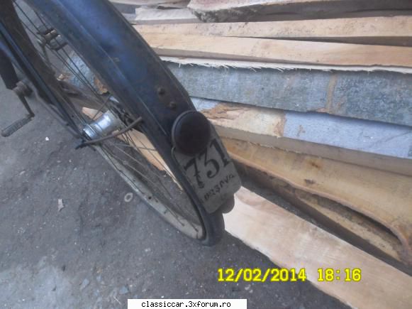 Bicicleta Victoria romaneasca - butucul are gresor - Prezentare motociclete, motorete si biciclete de colectie