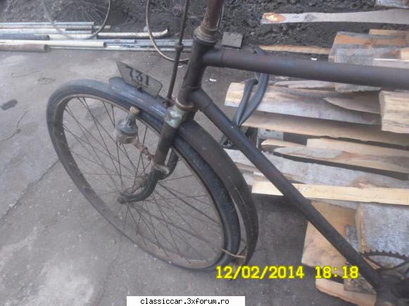 Bicicleta Victoria romaneasca - nu scrie nimic pe - Prezentare motociclete, motorete si biciclete de colectie