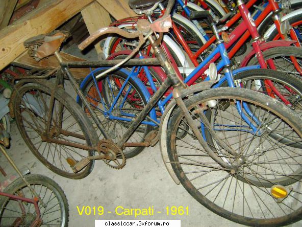 Bicicleta Victoria romaneasca - Si eu am o relicva - Prezentare motociclete, motorete si biciclete de colectie