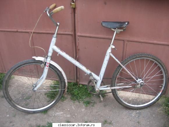 Biciclete vechi - Pe asta am salvat-o din curtea - Prezentare motociclete, motorete si biciclete de colectie
