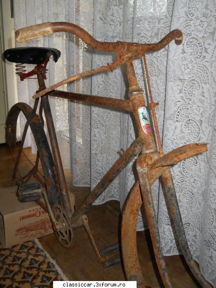Biciclete vechi - Chupacabra incepe sa ia forma - Prezentare motociclete, motorete si biciclete de colectie