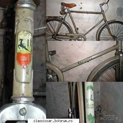 Biciclete vechi - CARPATI - Prezentare motociclete, motorete si biciclete de colectie