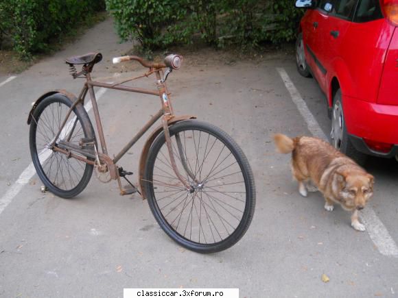 Biciclete vechi - Pun una si cu prostovana scarii - Prezentare motociclete, motorete si biciclete de colectie