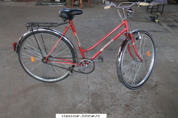 Biciclete vechi - i-am pus eu portbagaj, scaun si - Prezentare motociclete, motorete si biciclete de colectie