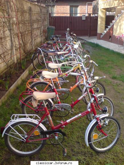 Bicicletele mele de colectie - a iesit soarele...a - Prezentare motociclete, motorete si biciclete de colectie