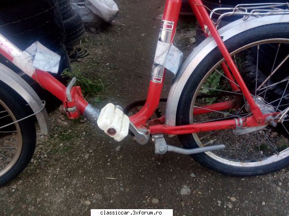 Bicla de copii germana Baronia anii 70 - Acela este scotch aplicat peste - Vanzari-Cumparari biciclete