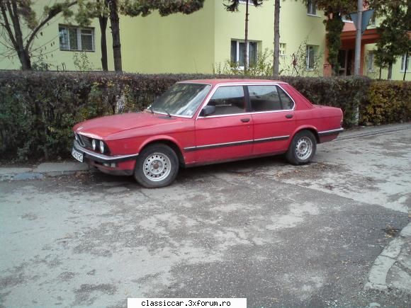 Bmw 518 - un batran care se mai misca din cand in cand si - Am vazut prin Cluj-Napoca