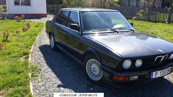 Bmw 535i - Bmw e28, 535i, 218cp, an fabricație 1986 - Prezentare masini