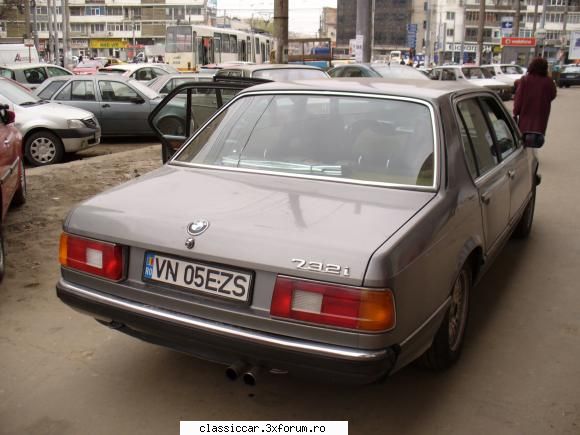 Bmw E23, 732i, 1982 - Masina de inginer petrolist...din focsani. Cred - Prezentare masini