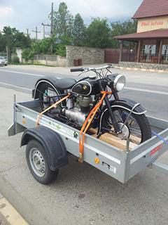 Bmw R25 - o poza de pe drum - Prezentare motociclete, motorete si biciclete de colectie