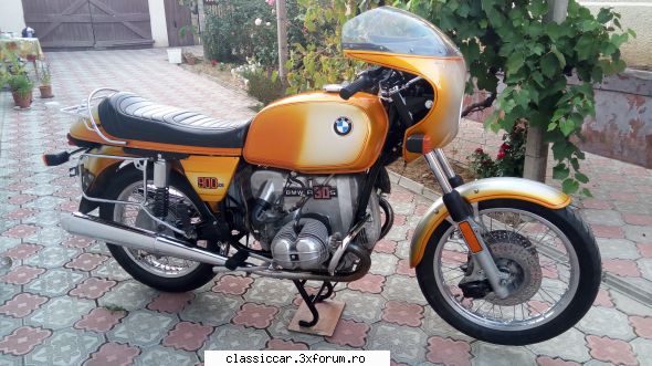 Bmw R90S Daytona Orange 1976 - recool - Prezentare motociclete, motorete si biciclete de colectie