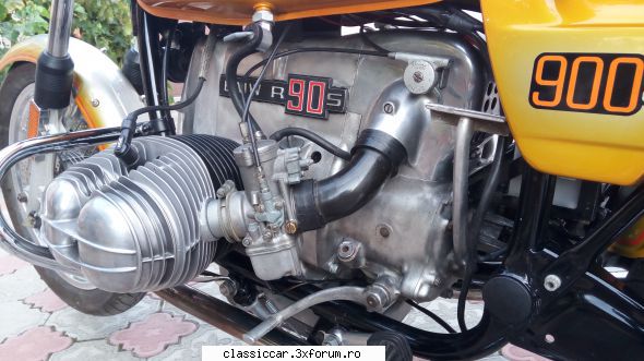 Bmw R90S Daytona Orange 1976 - recool - Prezentare motociclete, motorete si biciclete de colectie